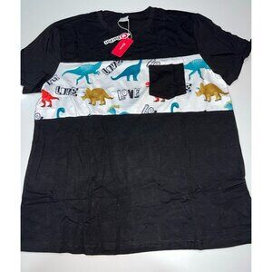 Men’s T-shirt Pat Pat Dinosaur Love